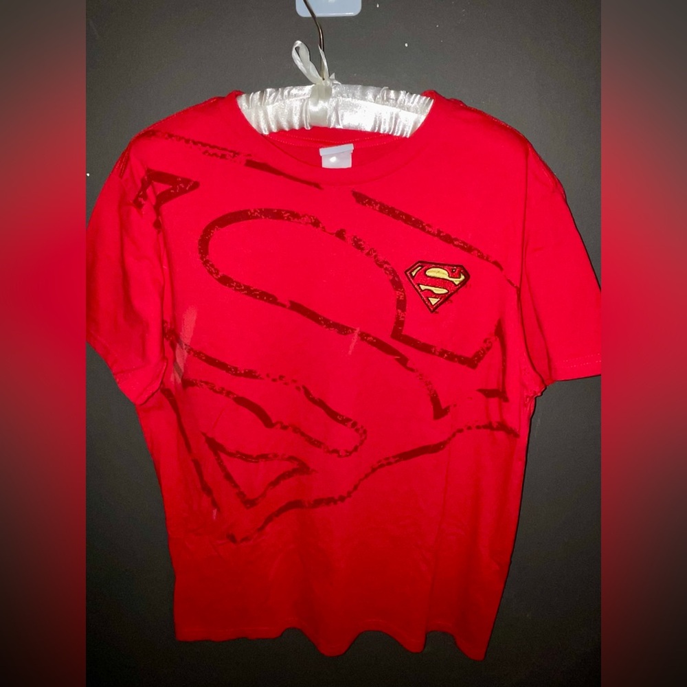 DC Comics Red Superman Short Sleeve Tee